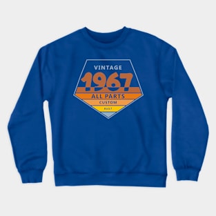 20th Birthday T-Shirt - Vintage 1967 Crewneck Sweatshirt